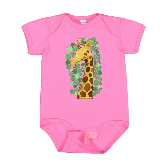 Inktastic Giraffe silhouette Boys or Girls Baby Bodysuit