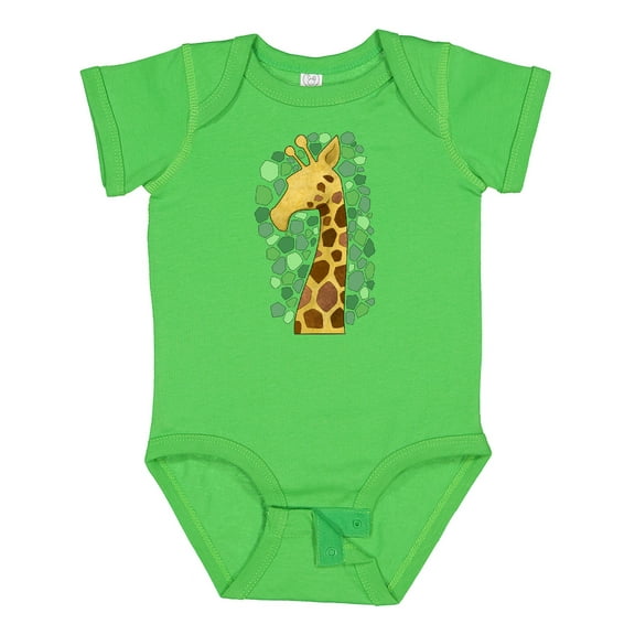 Inktastic Giraffe silhouette Boys or Girls Baby Bodysuit