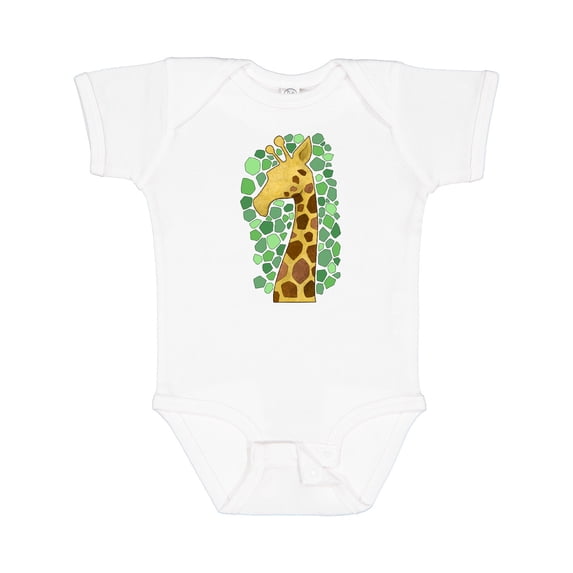 Inktastic Giraffe silhouette Boys or Girls Baby Bodysuit