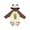 thumbnail image 1 of Inktastic Giraffe silhouette Boys or Girls Long Sleeve Baby Bodysuit, 1 of 5
