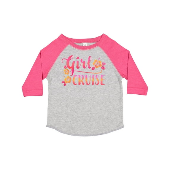 Inktastic Girl Cruise with flowers Girls Toddler T-Shirt