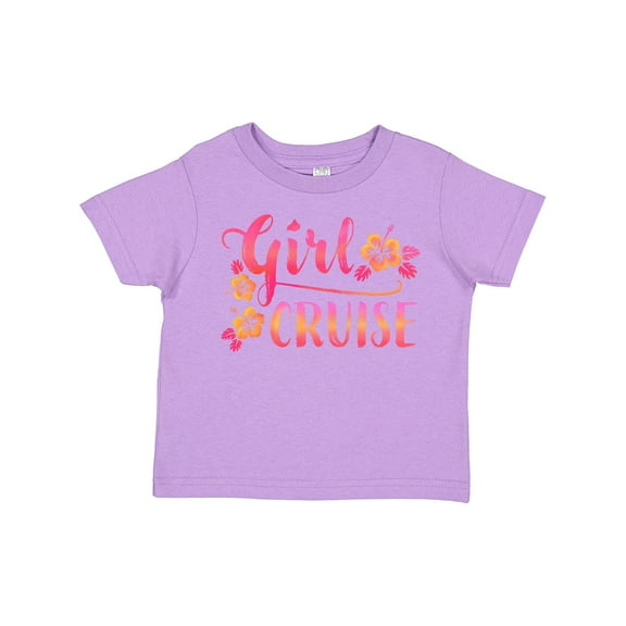 Inktastic Girl Cruise with flowers Girls Toddler T-Shirt
