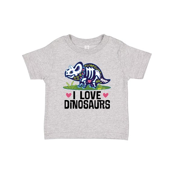 Inktastic Girl Dinosaur I Love Dinosaurs Girls Baby T-Shirt