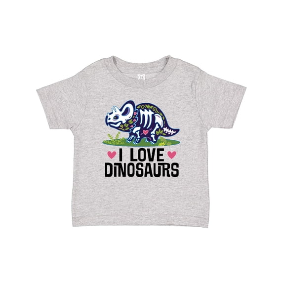 Inktastic Girl Dinosaur I Love Dinosaurs Girls Baby T-Shirt
