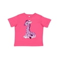 thumbnail image 1 of Inktastic Girl Giraffe Boys or Girls Toddler T-Shirt, 1 of 5