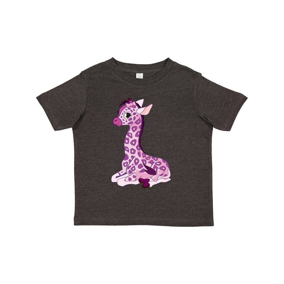 Inktastic Girl Giraffe Boys or Girls Toddler T-Shirt