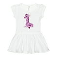 thumbnail image 1 of Inktastic Girl Giraffe Girls Toddler Dress, 1 of 5
