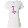 thumbnail image 1 of Inktastic Girl Giraffe Women's T-Shirt, 1 of 5