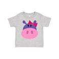 thumbnail image 1 of Inktastic Girl Hippo Girls Toddler T-Shirt, 1 of 5