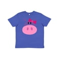 thumbnail image 1 of Inktastic Girl Hippo Youth T-Shirt, 1 of 5