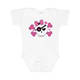 thumbnail image 1 of Inktastic Girl Pirate Skull Valentine Girls Baby Bodysuit, 1 of 5