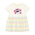 thumbnail image 1 of Inktastic Girl Pirate Skull Valentine Girls Baby Dress, 1 of 5