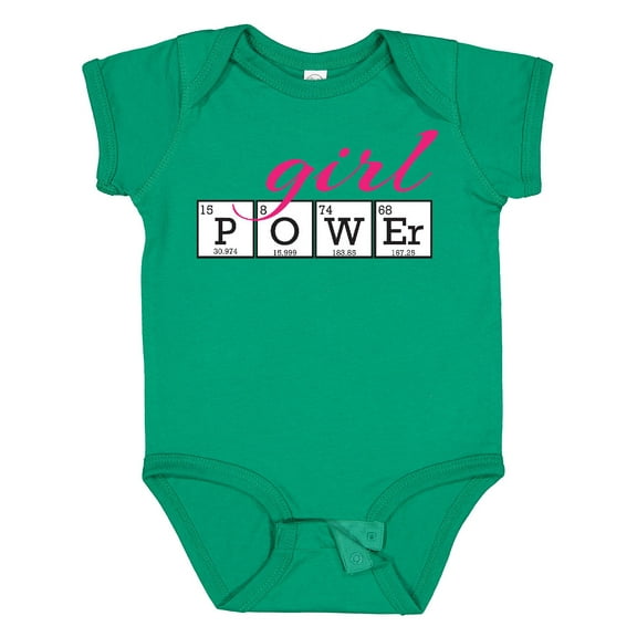 Inktastic Girl Power Girls Baby Bodysuit