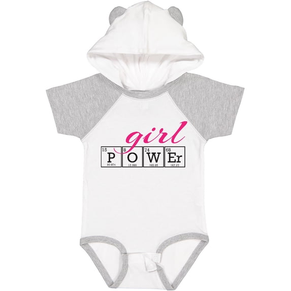 Inktastic Girl Power Girls Baby Bodysuit