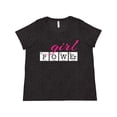 thumbnail image 1 of Inktastic Girl Power Women's Plus Size T-Shirt, 1 of 5