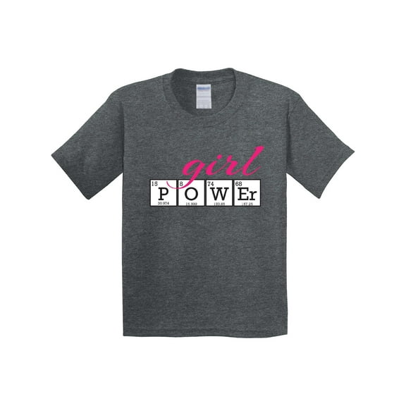 Inktastic Girl Power Youth T-Shirt