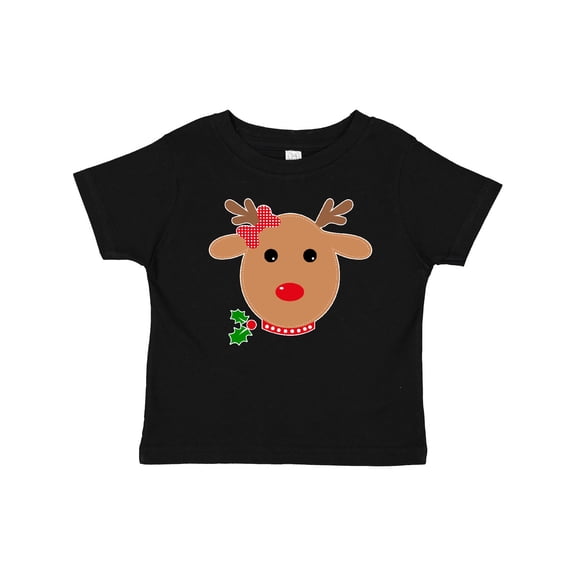 Inktastic Girl Reindeer Boys or Girls Baby T-Shirt