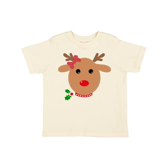 Inktastic Girl Reindeer Boys or Girls Toddler T-Shirt