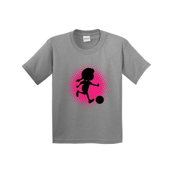 Inktastic Girl Soccer Player Sports Team Youth T-Shirt