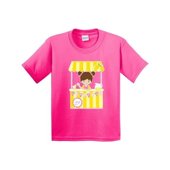 Inktastic Girl with a Lemonade Stand Youth T-Shirt