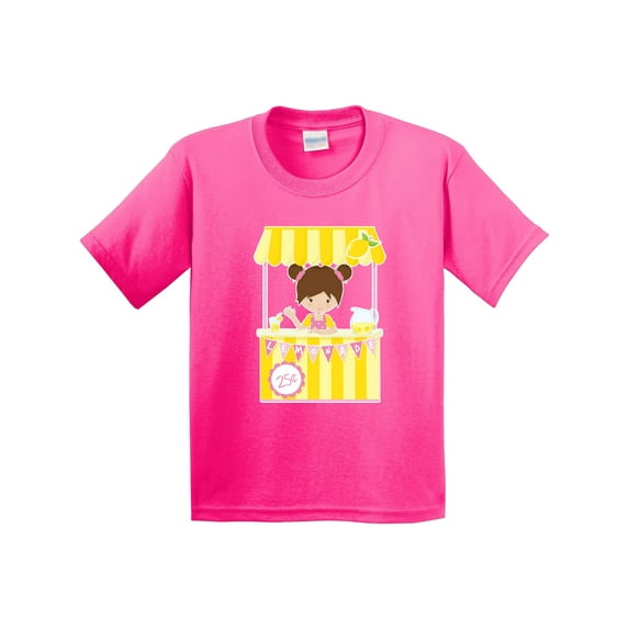 Inktastic Girl with a Lemonade Stand Youth T-Shirt