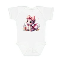 Inktastic Girls Baby Dragon Girls Baby Bodysuit