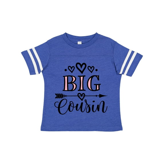Inktastic Girls Big Cousin Announcement Gift Toddler Toddler Girl T-Shirt