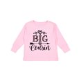 thumbnail image 1 of Inktastic Girls Big Cousin Announcement Girls Long Sleeve Toddler T-Shirt, 1 of 5