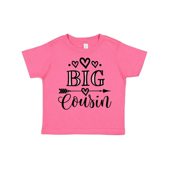 Inktastic Girls Big Cousin Announcement Girls Toddler T-Shirt