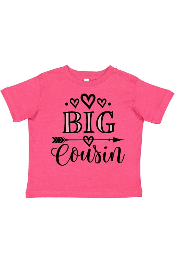 Girls Big Cousin Announcement Girls Toddler T-Shirt