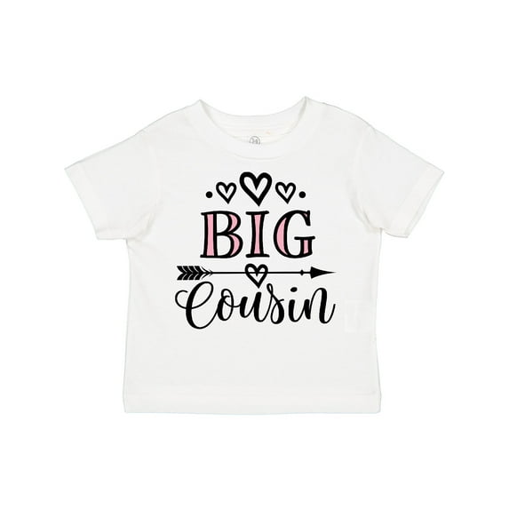Inktastic Girls Big Cousin Announcement Girls Toddler T-Shirt