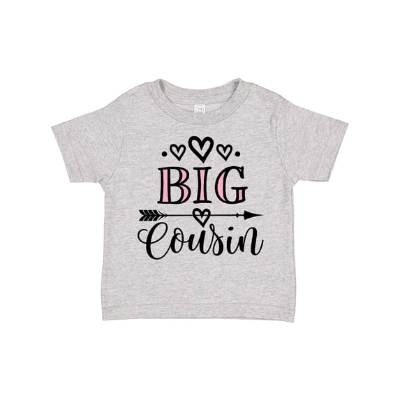 Inktastic Girls Big Cousin Announcement Girls Toddler T-Shirt