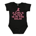 thumbnail image 1 of Inktastic Girls Cute Karate Martial Arts Girls Baby Bodysuit, 1 of 5
