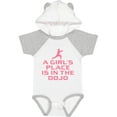 thumbnail image 1 of Inktastic Girls Cute Karate Martial Arts Girls Baby Bodysuit, 1 of 5