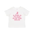 thumbnail image 1 of Inktastic Girls Cute Karate Martial Arts Girls Baby T-Shirt, 1 of 5