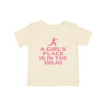 thumbnail image 1 of Inktastic Girls Cute Karate Martial Arts Girls Baby T-Shirt, 1 of 5