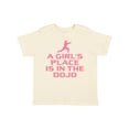 thumbnail image 1 of Inktastic Girls Cute Karate Martial Arts Girls Toddler T-Shirt, 1 of 5