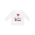 thumbnail image 1 of Inktastic Girls Cute Pirate Girls Long Sleeve Toddler T-Shirt, 1 of 5