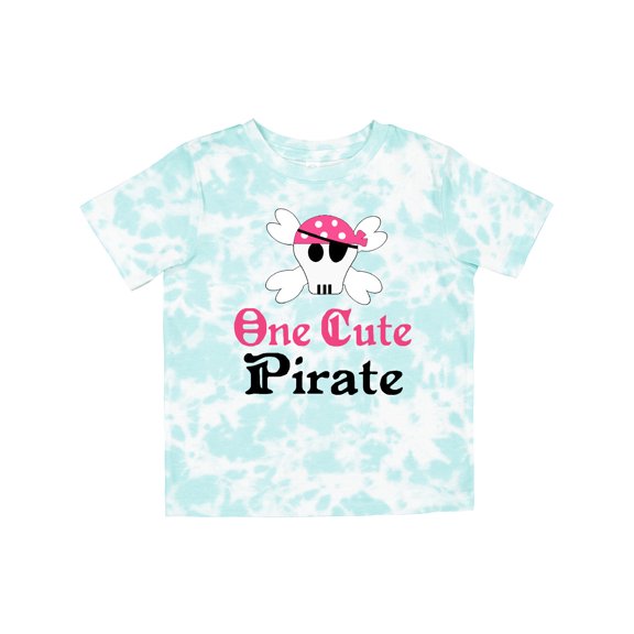Inktastic Girls Cute Pirate Girls Toddler T-Shirt