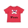 thumbnail image 1 of Inktastic Girls Cute Pirate Girls Toddler T-Shirt, 1 of 5