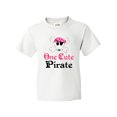 thumbnail image 1 of Inktastic Girls Cute Pirate Youth T-Shirt, 1 of 5