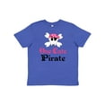 thumbnail image 1 of Inktastic Girls Cute Pirate Youth T-Shirt, 1 of 5