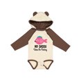 thumbnail image 1 of Inktastic Girls Fishing with Daddy Girls Long Sleeve Baby Bodysuit, 1 of 5