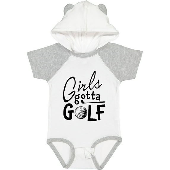 Inktastic Girls Gotta Golf Girls Baby Bodysuit