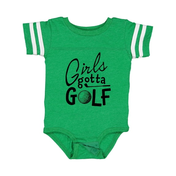 Inktastic Girls Gotta Golf Girls Baby Bodysuit