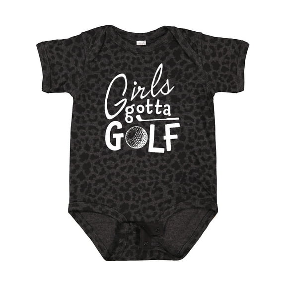 Inktastic Girls Gotta Golf Girls Baby Bodysuit