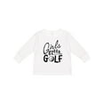 thumbnail image 1 of Inktastic Girls Gotta Golf Girls Long Sleeve Toddler T-Shirt, 1 of 5