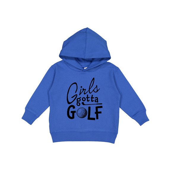 Inktastic Girls Gotta Golf Toddler Hoodie