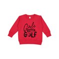 thumbnail image 1 of Inktastic Girls Gotta Golf Toddler Sweatshirt, 1 of 4