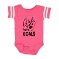 thumbnail image 1 of Inktastic Girls Gotta Have Goals Hockey Player Girls Baby Bodysuit, 1 of 5